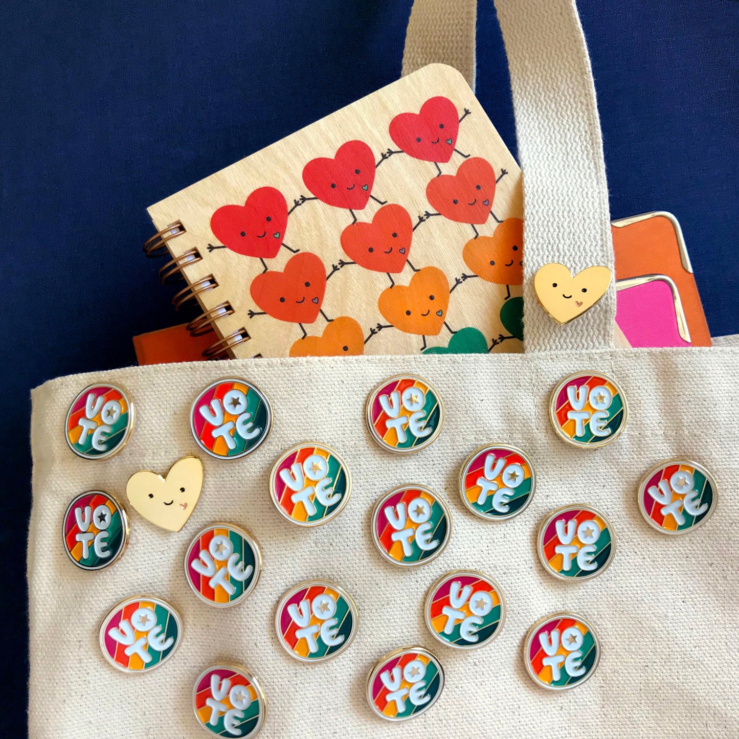 Vote Enamel Pin