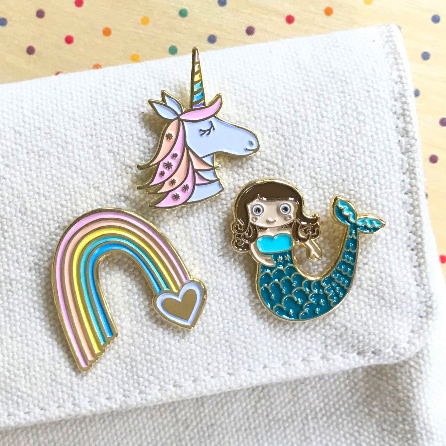 Rainbow Enamel Pin
