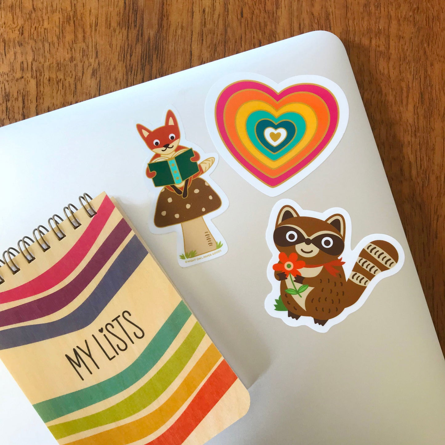 Raccoon Vinyl Sticker