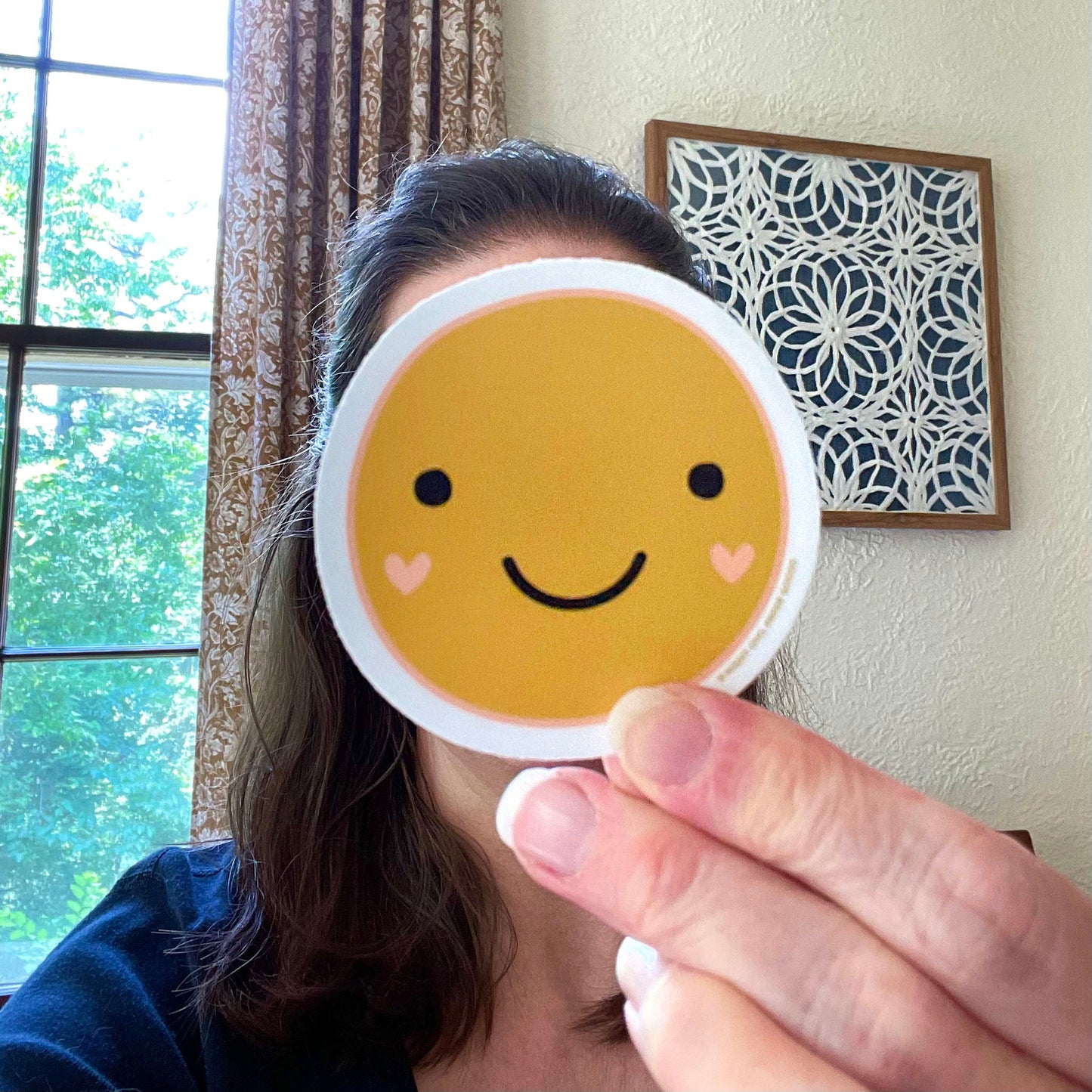 Smiley Vinyl Sticker