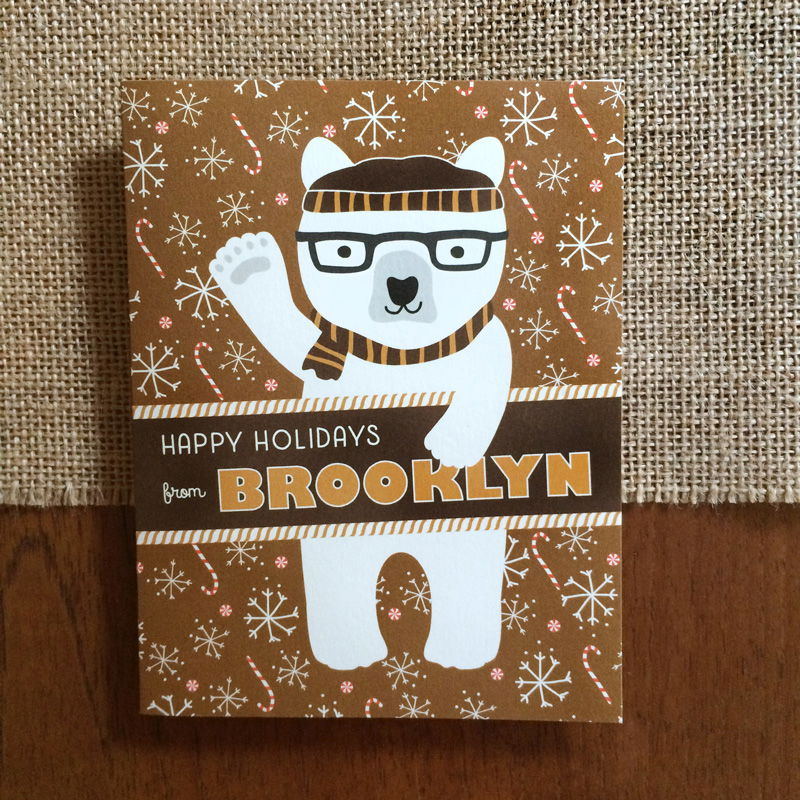 Polar Brooklyn Holiday Card