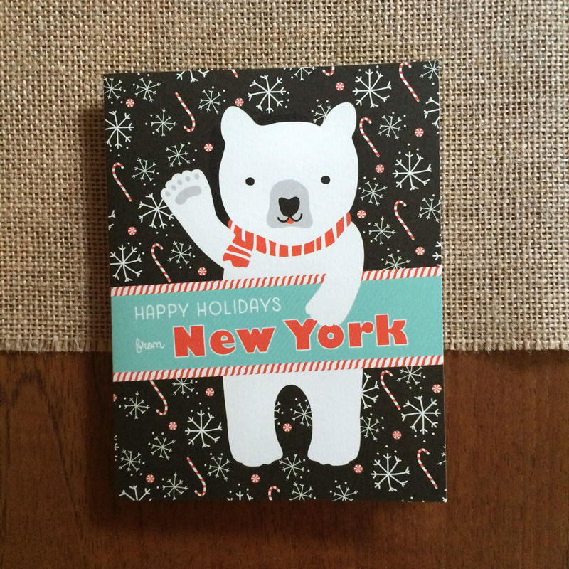 Polar New York Holiday Card