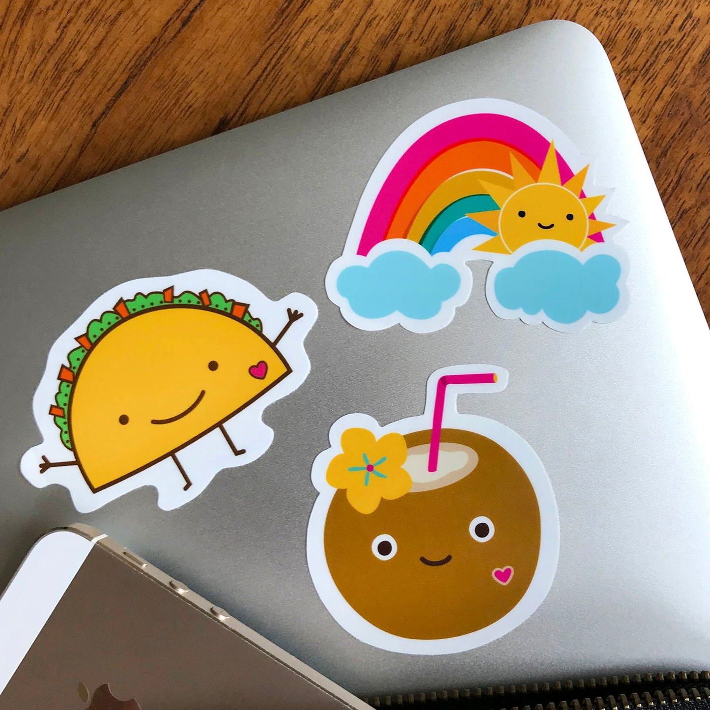 Taco Break Sticker Birthday Card