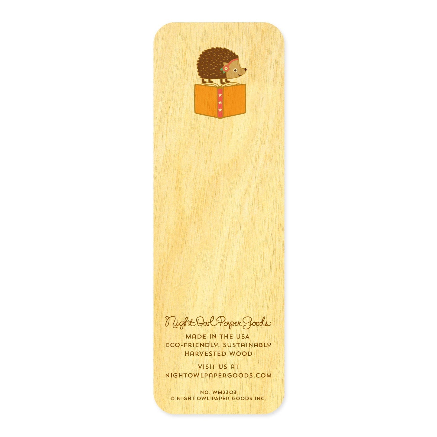 Critter Chronicles Mini Wood Bookmark