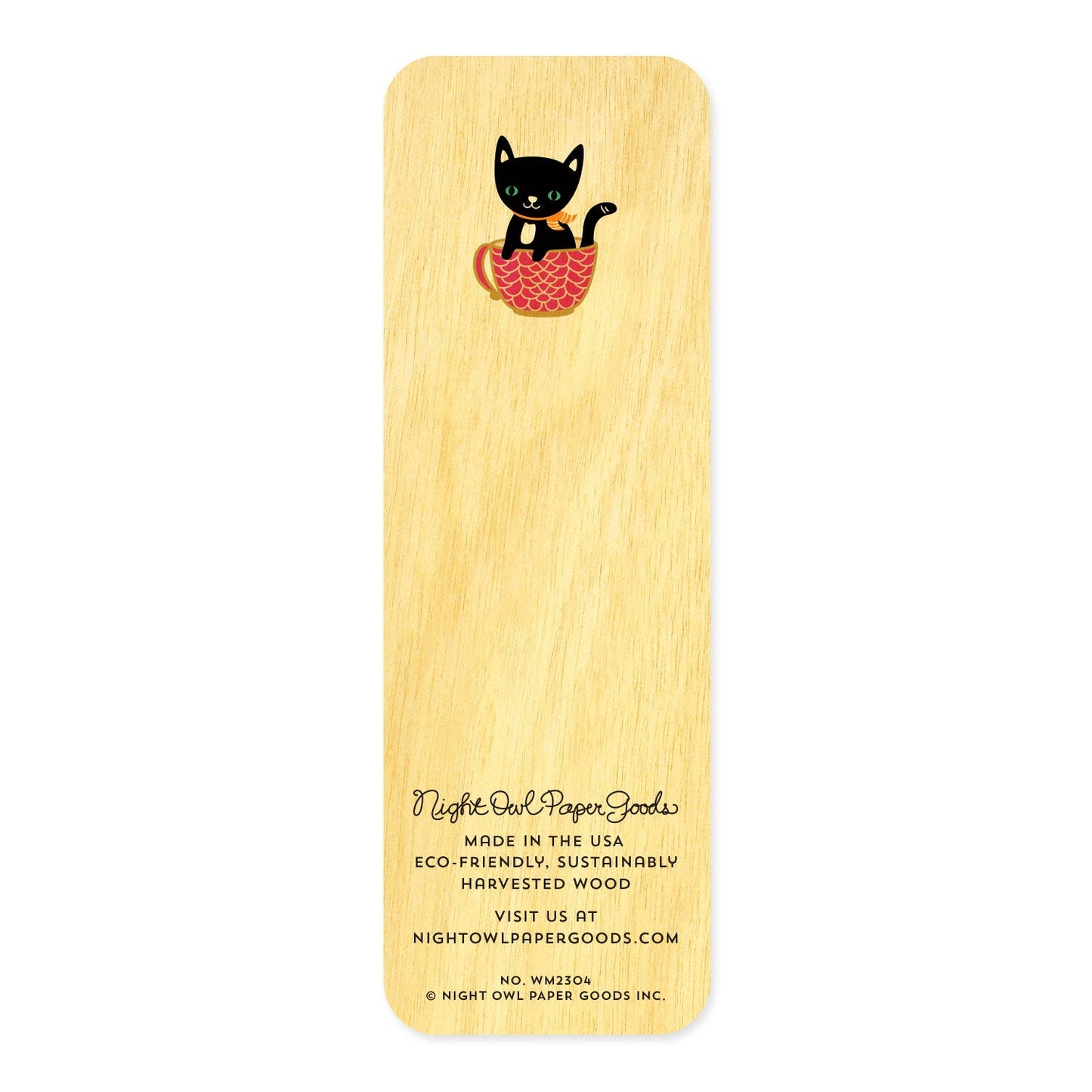 Frisky Fiction Mini Wood Bookmark