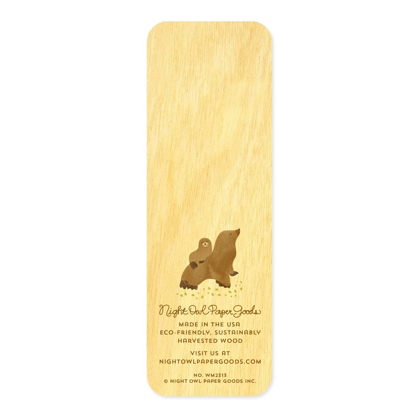 San Francisco Sea Lions Mini Wood Bookmark