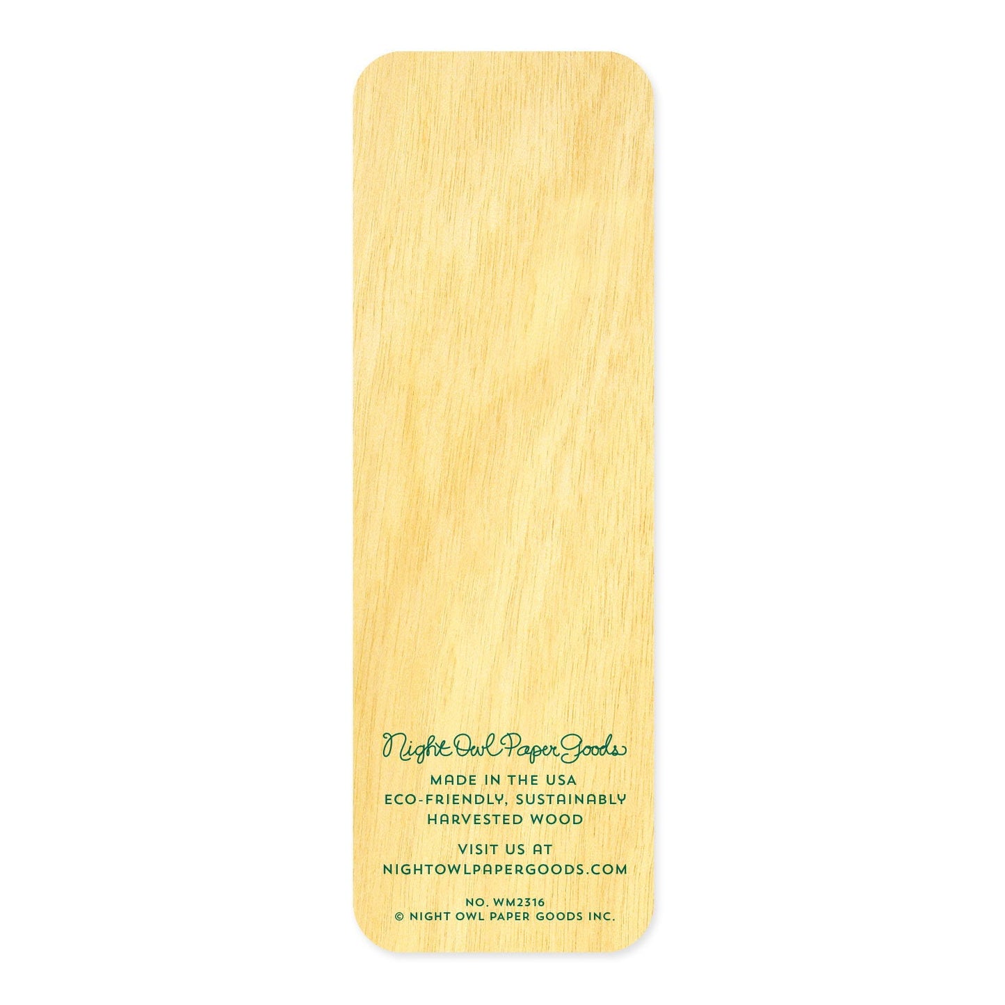 Amazing Chapter Mini Wood Bookmark