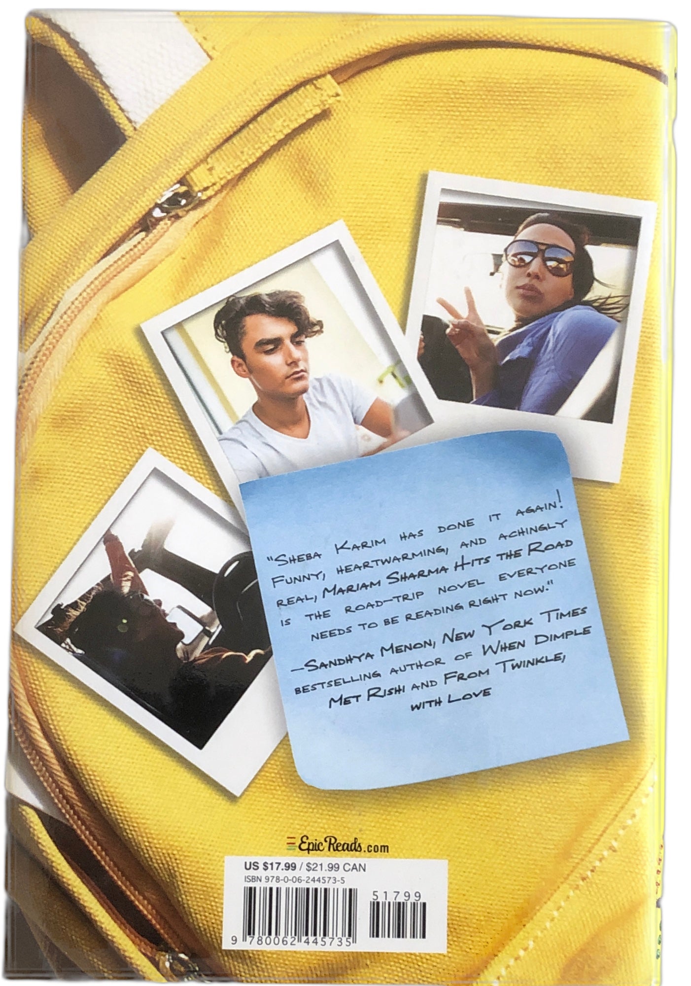 Mariam Sharma Hits the Road by Sheba Karim