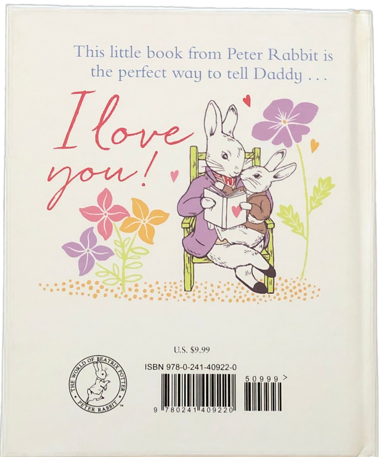 Peter Rabbit: I Love You Daddy by Frederick Warne
