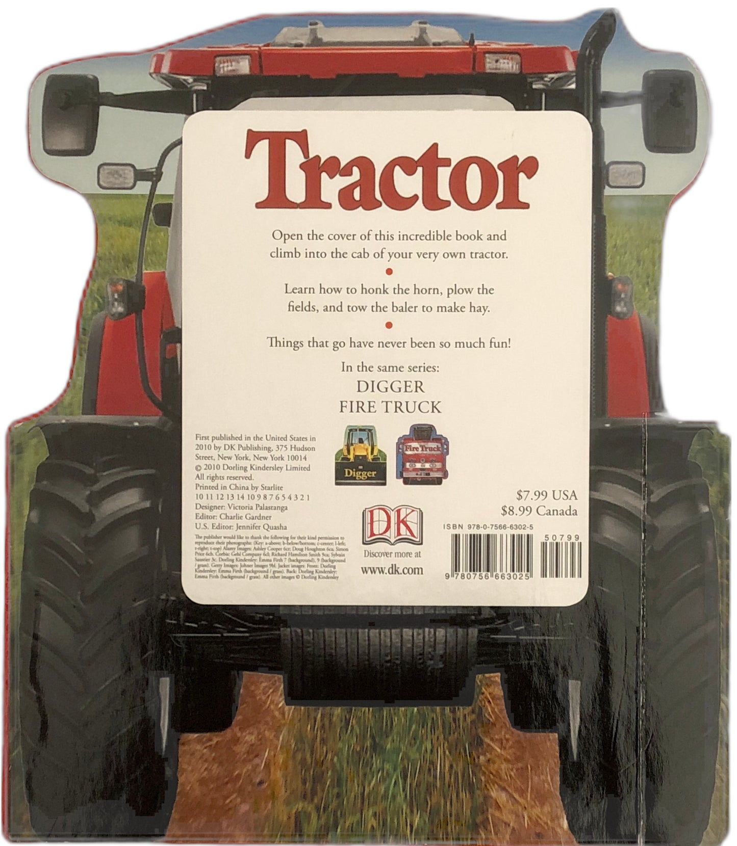 Tractor (Shaped Board Books) by DK