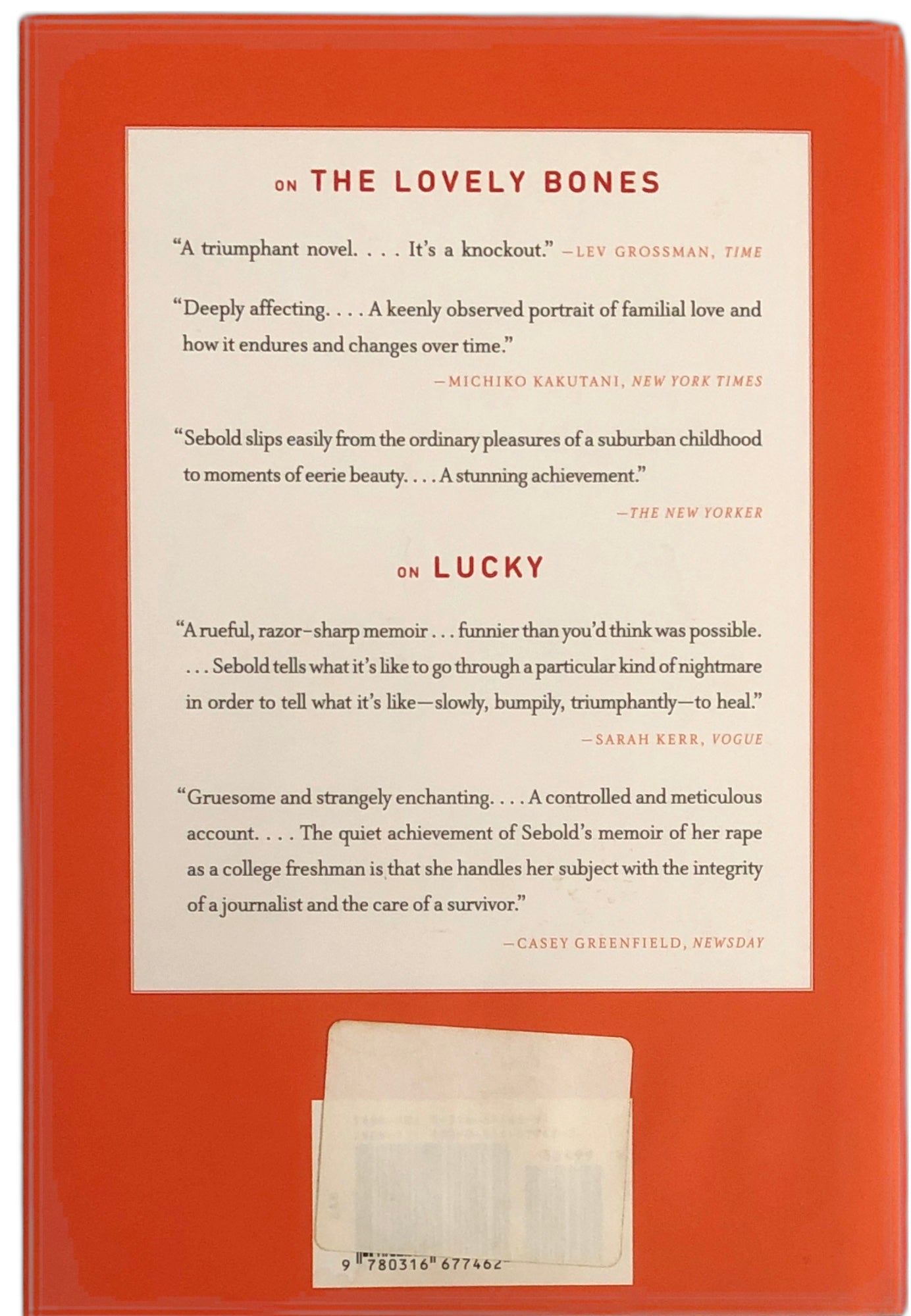 The Almost Moon by Alice Sebold