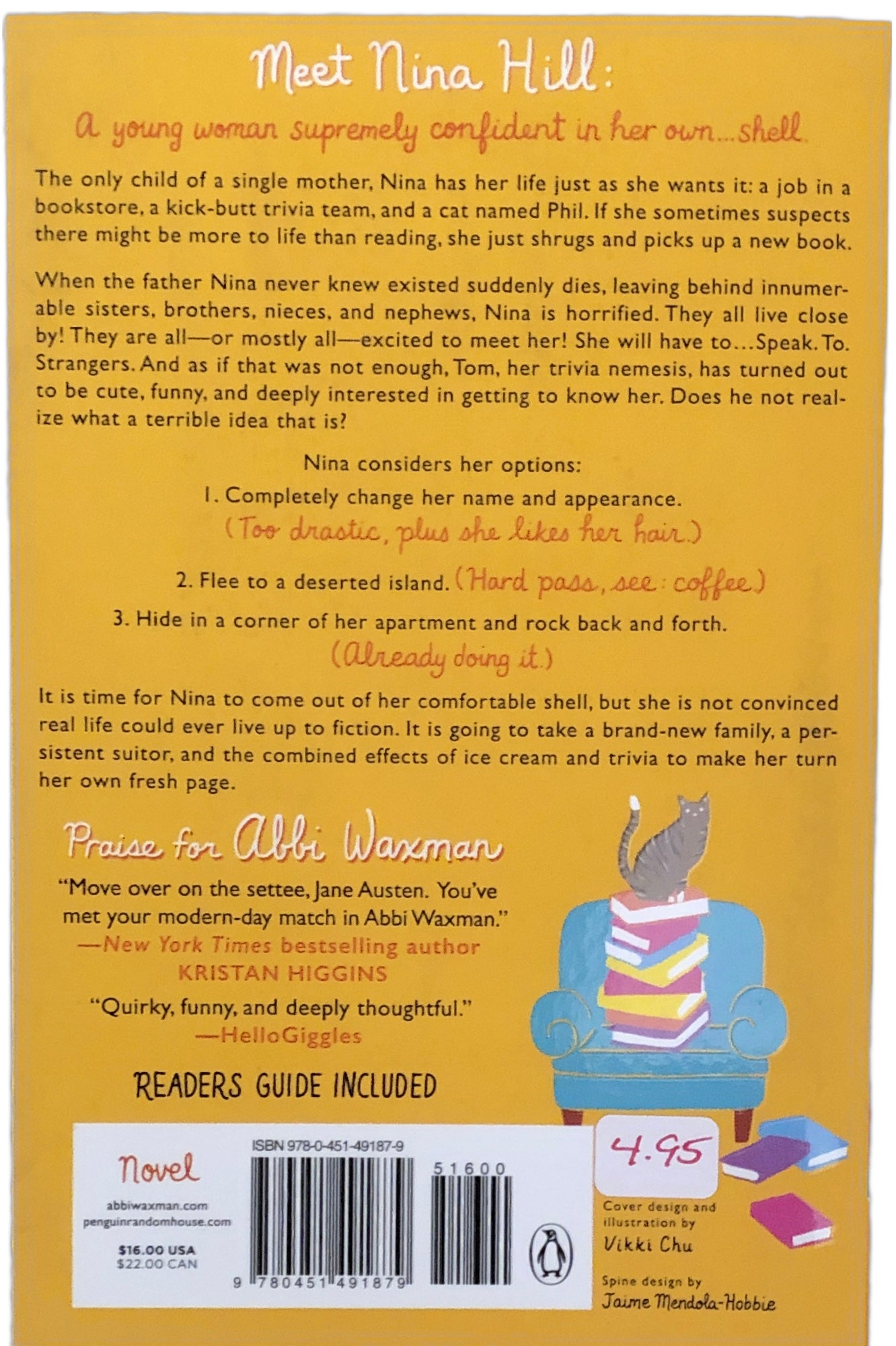 The Bookish Life of Nina Hill by Abbi Waxman