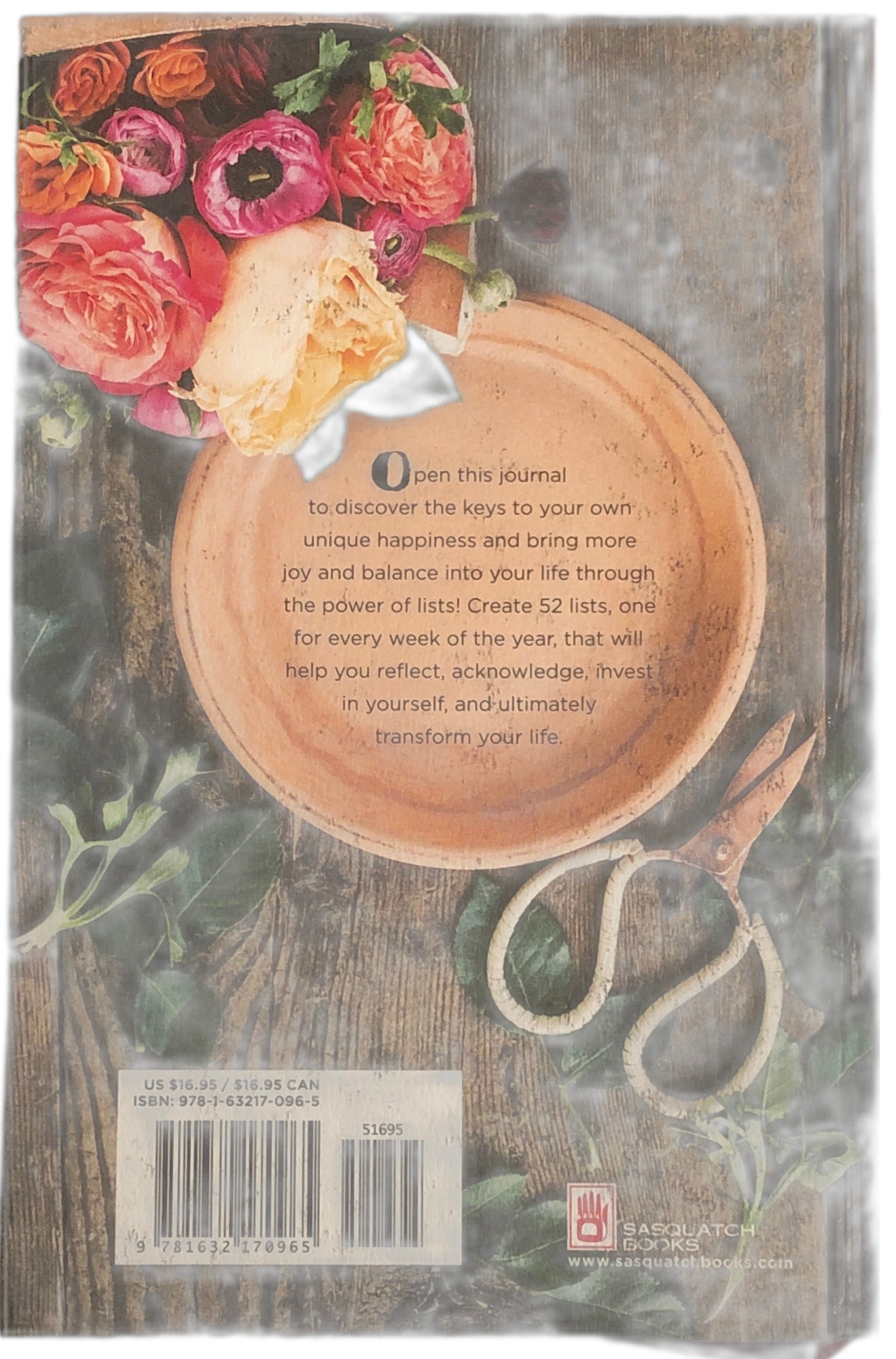 52 Lists for Happiness -- Weekly Journaling Inspiration for Positivity, Balance, and Joy