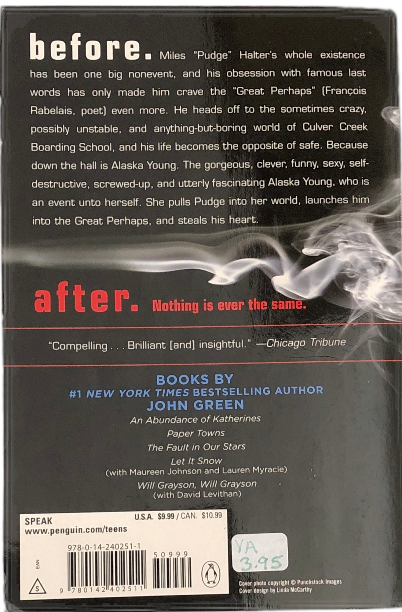 Looking For Alaska by John Green