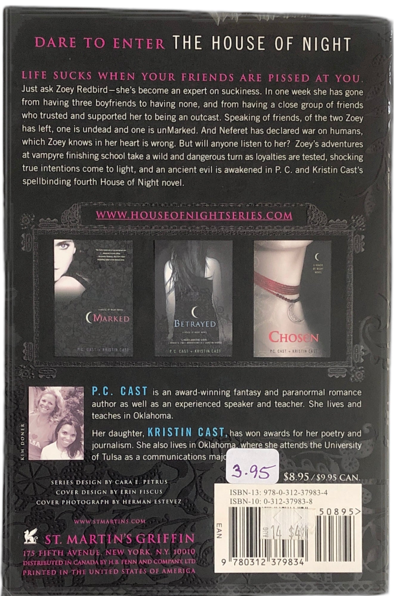 Untamed: House of Night Series, Book 4 by P.C. Cast and Kristin Cast