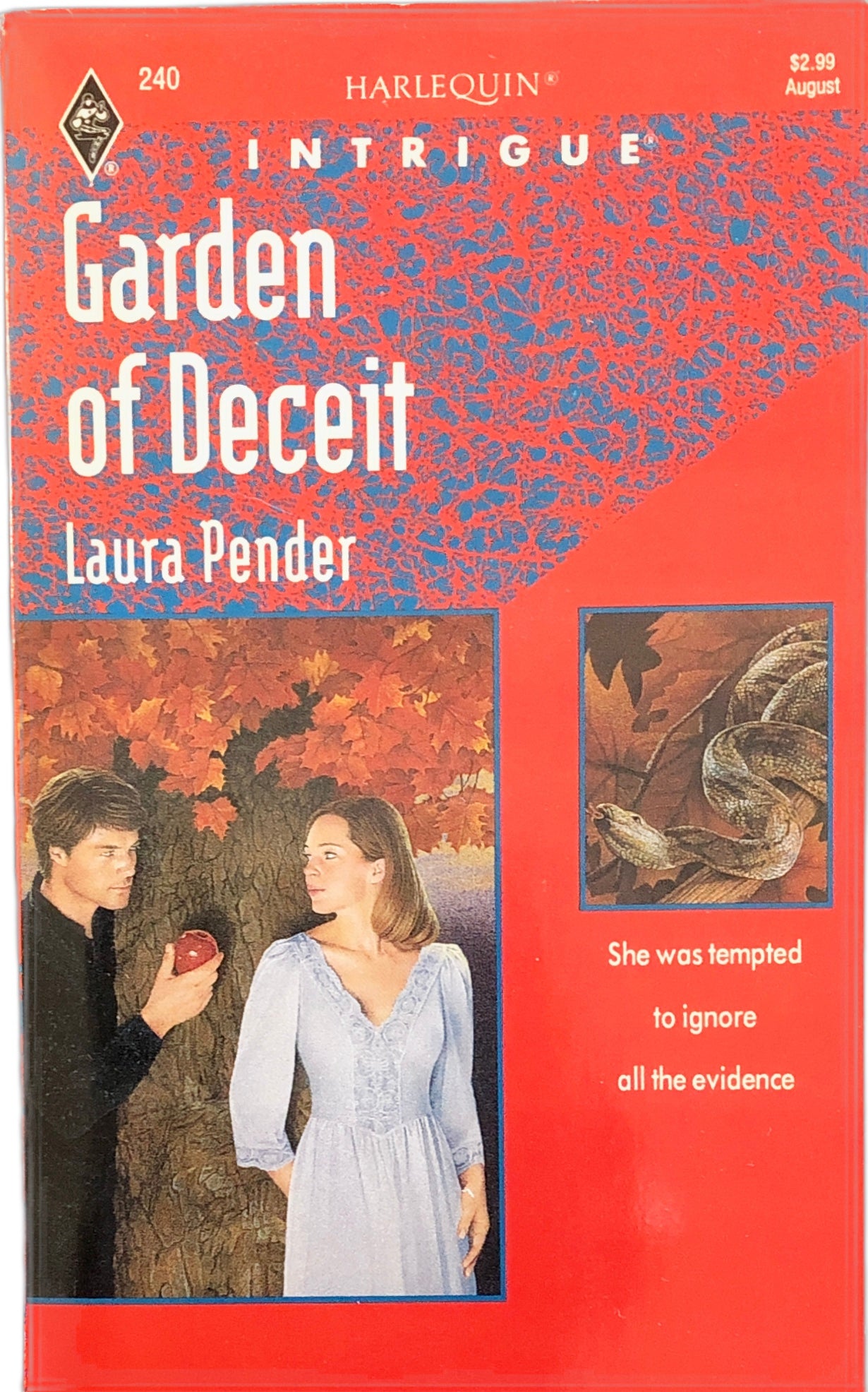 Garden of Deceit (Harlequin Intrigue, No 240) by Laura Pender