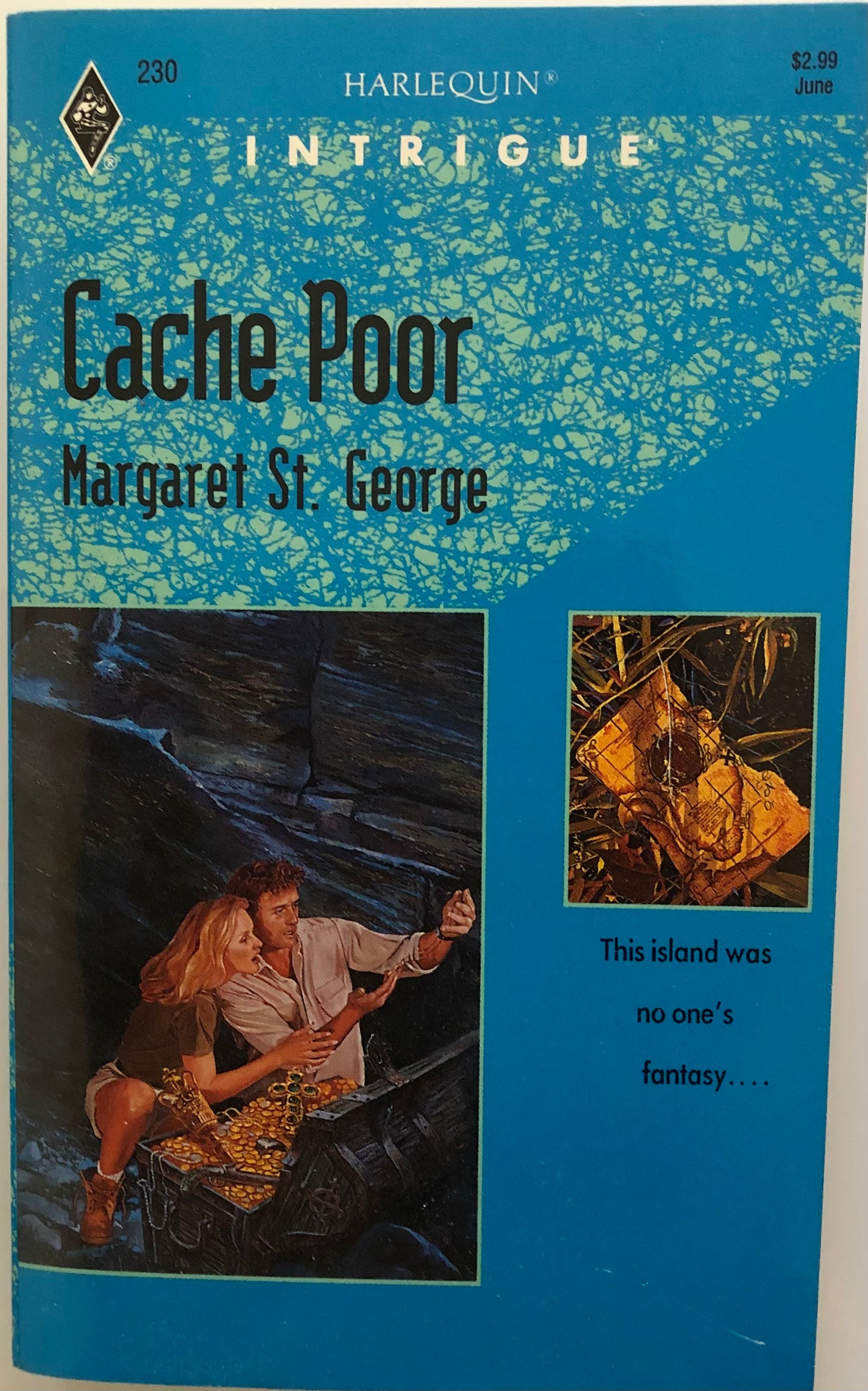 Cache Poor (Harlequin Intrigue, No 230) by Margaret St. George