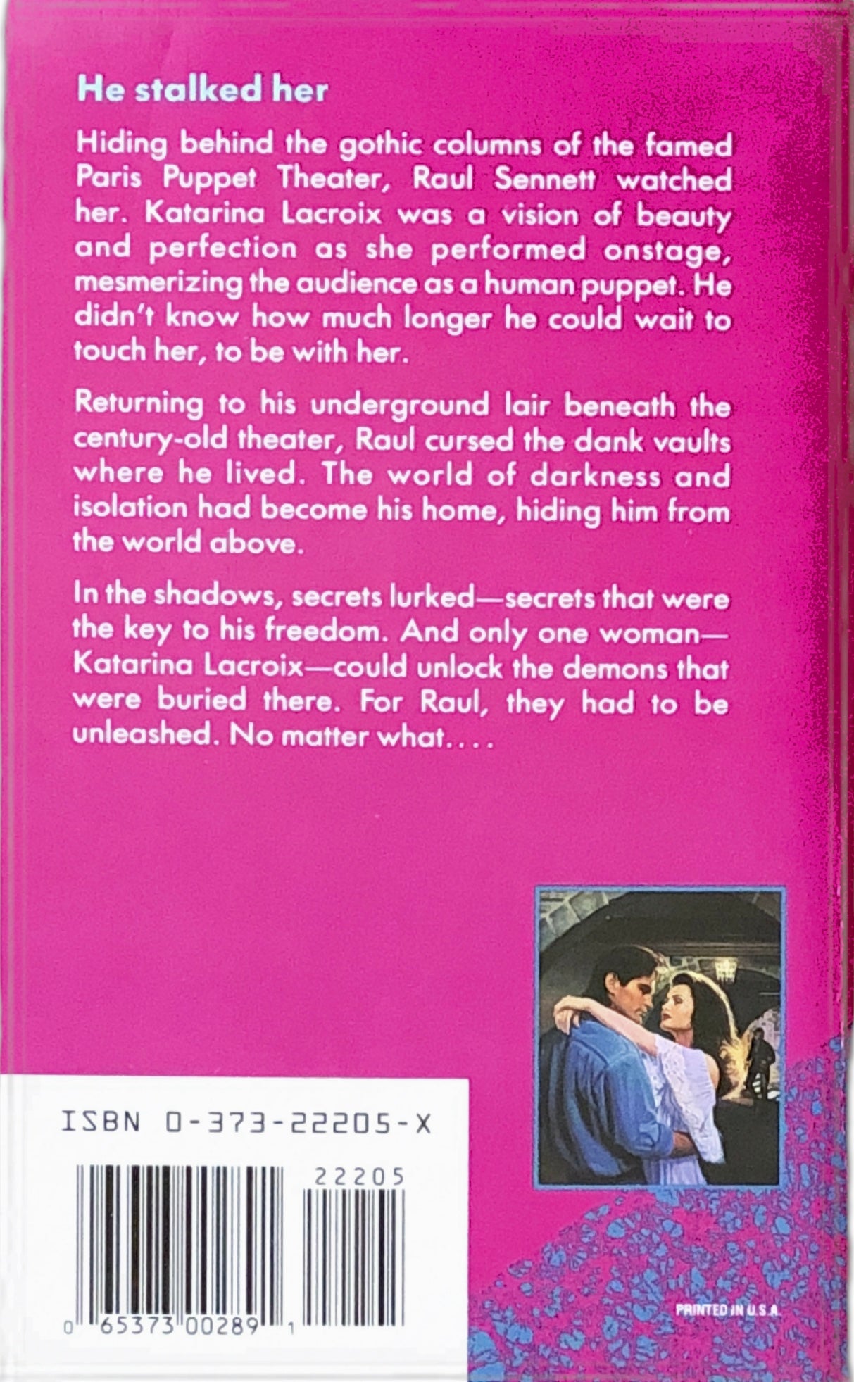 Puppets (Harlequin Intrigue, No 205) by Jenna Ryan