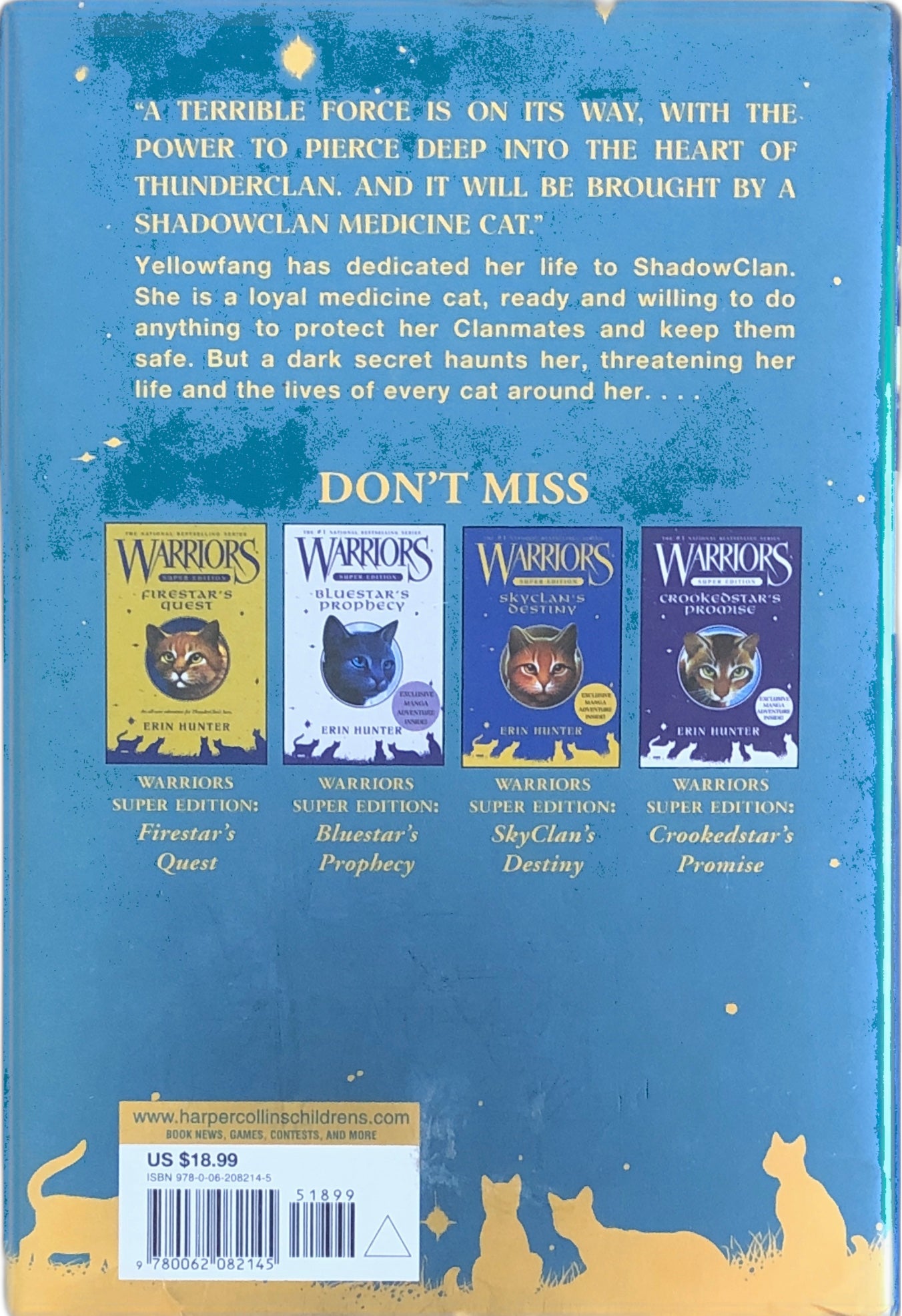 Warriors: Yellowfang's Secret (Super Edition) by Erin Hunter