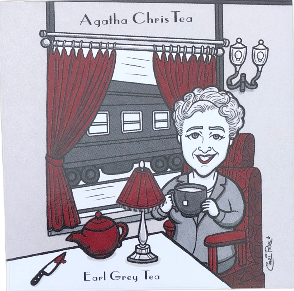 Agatha ChrisTEA (Magnet)