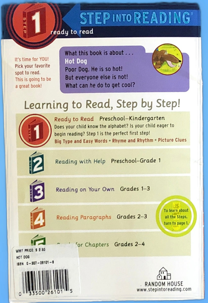 Hot Dog (Step into Reading, Step 1) by Molly Coxe