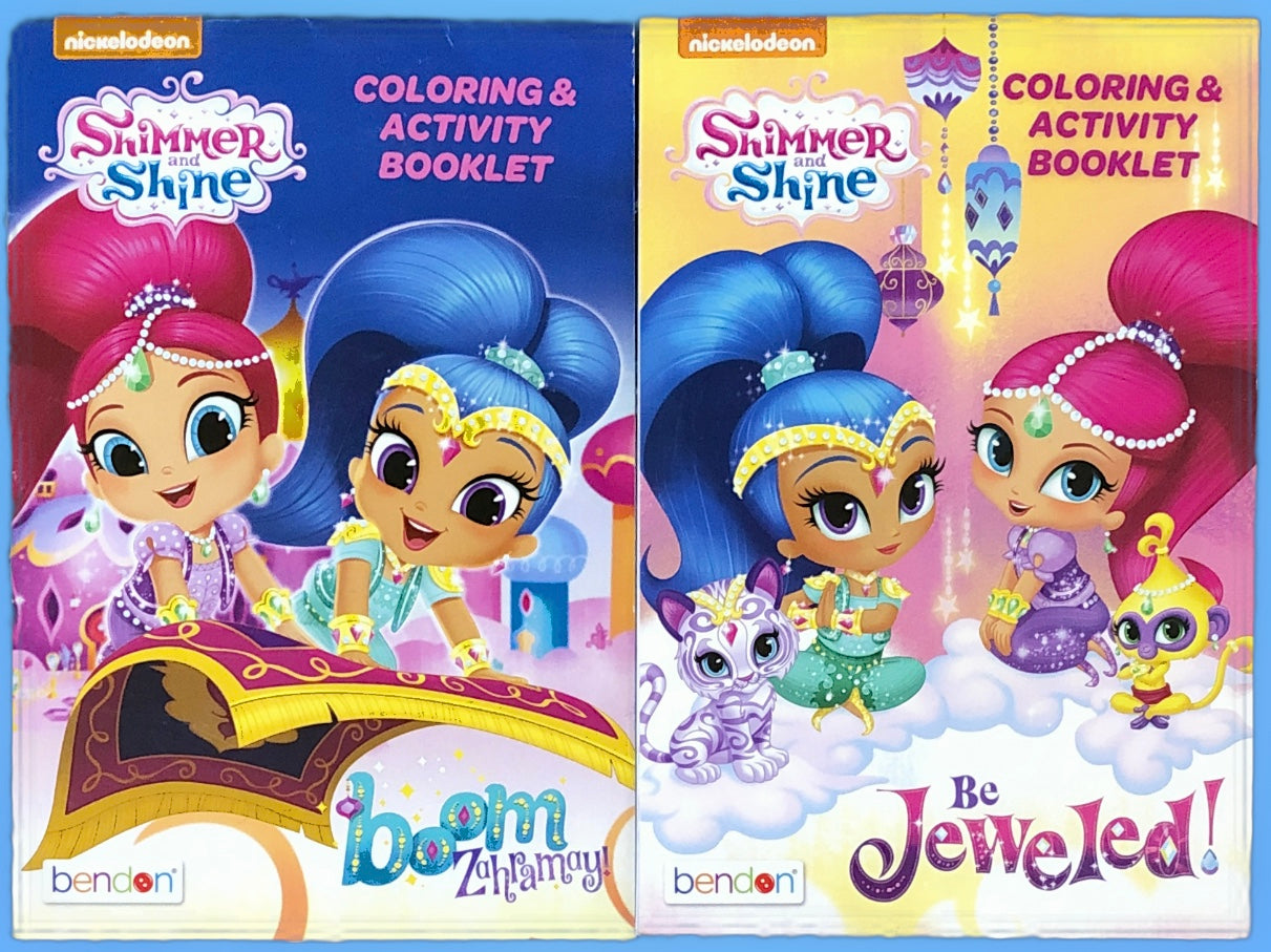 Shimmer and Shine: Be Jeweled! Coloring & Activity Booklet