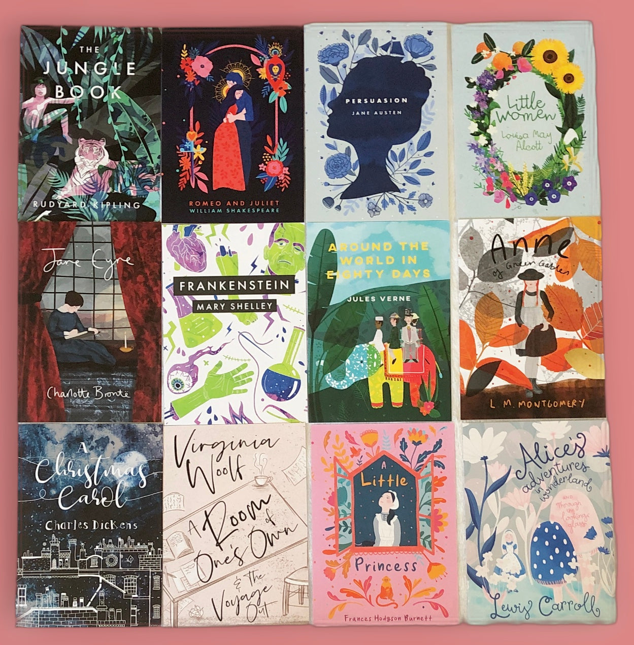 Book Cover Postcard Set (12)