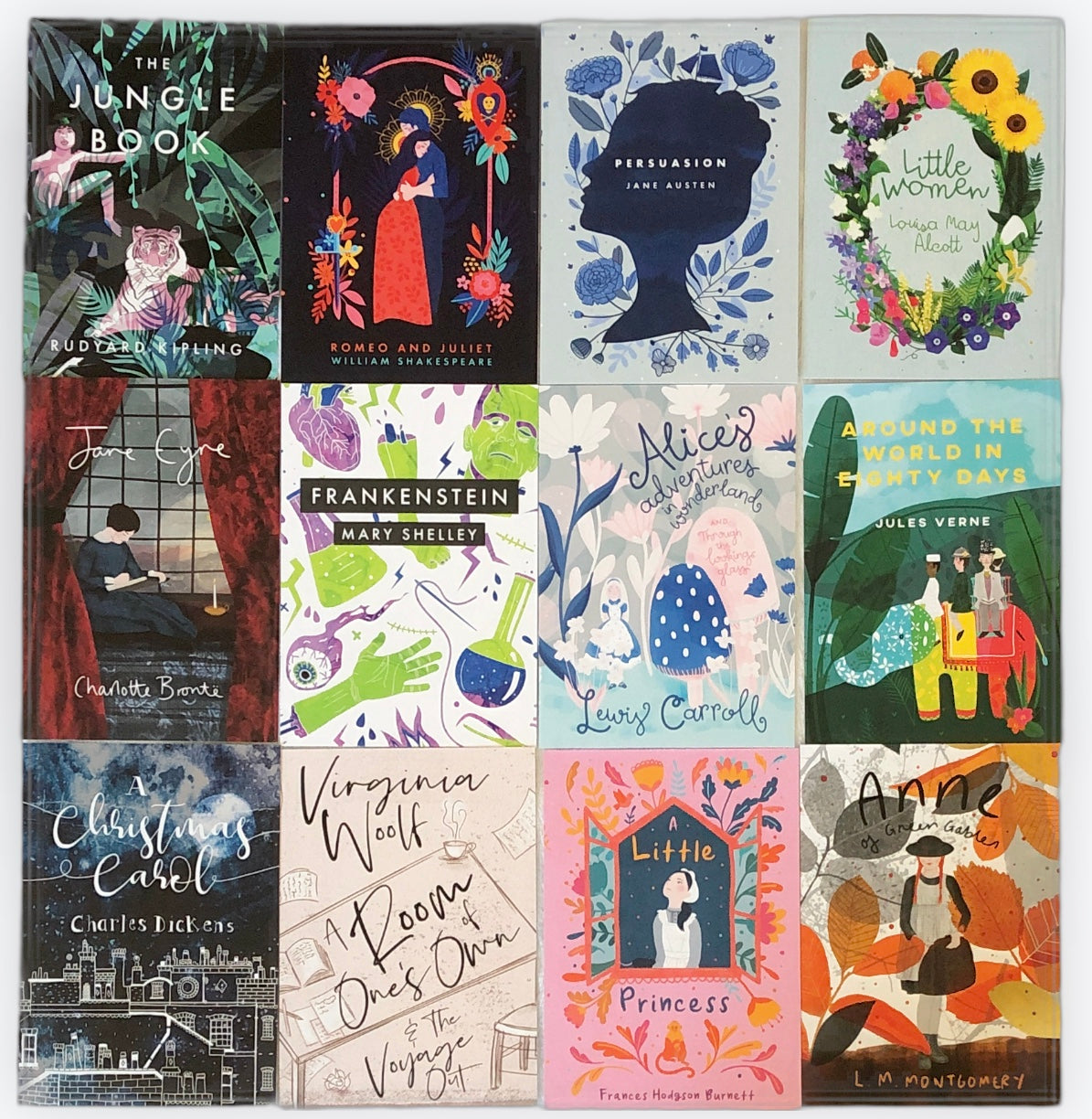 Book Cover Postcard Set (12)