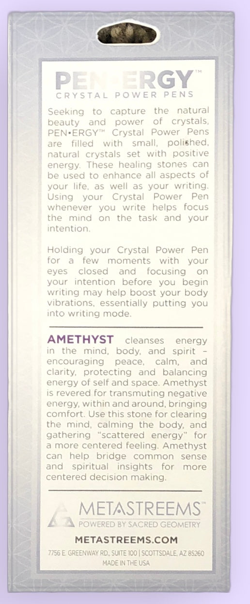 Pen-ergy Crystal Power Pens