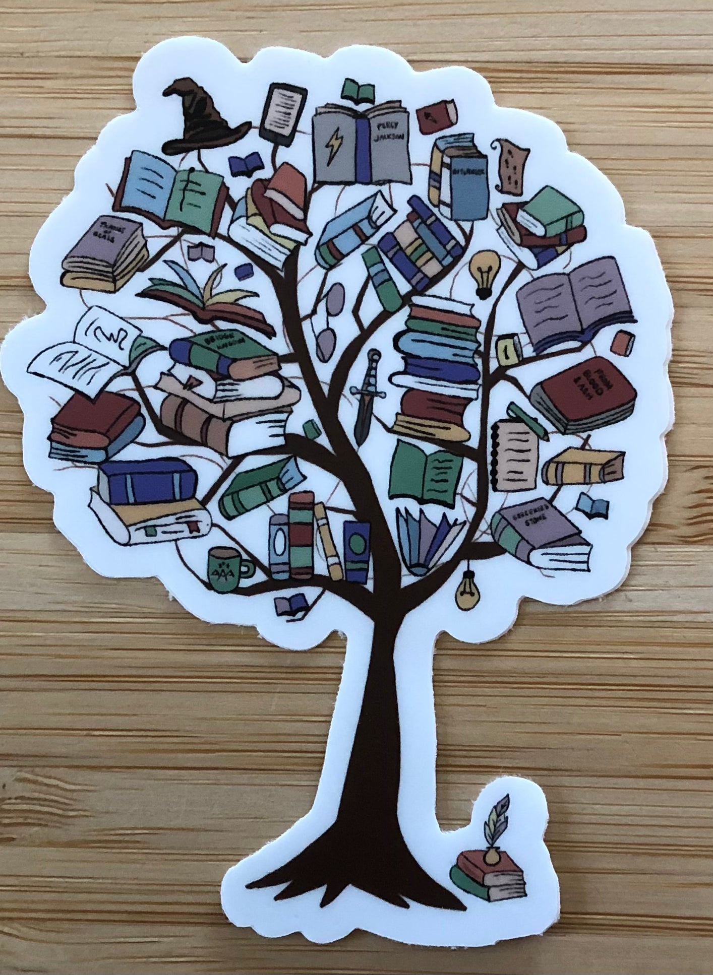 3-Inch Literary Stickers