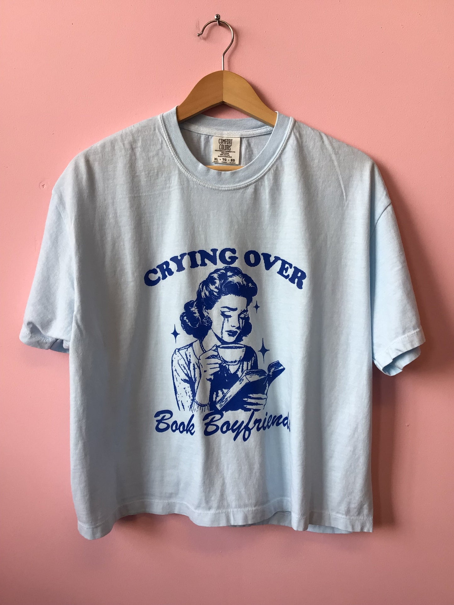 Crying Over Book Boyfriends T-Shirt