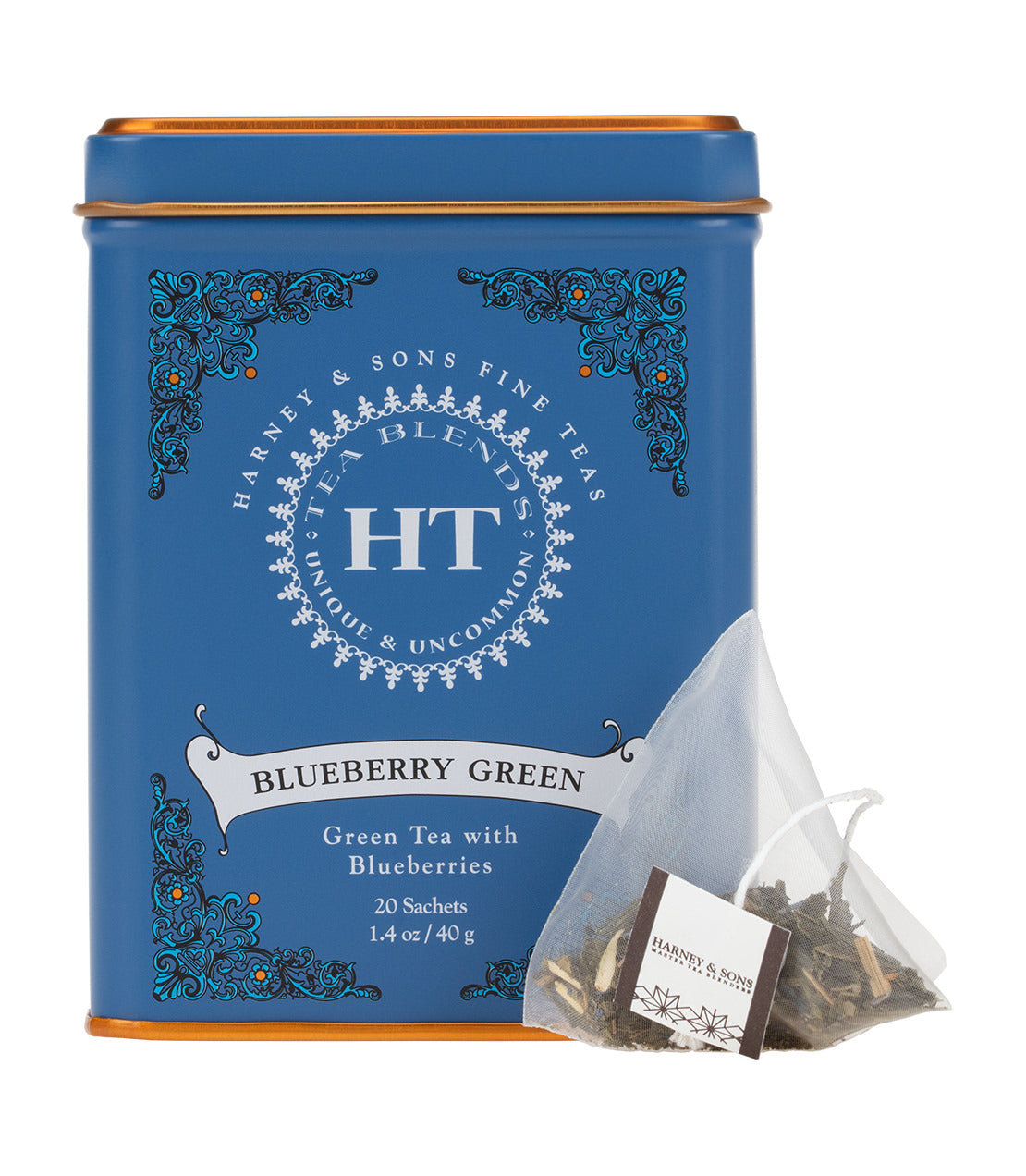 Blueberry Green, HT Tin of 20 Sachets