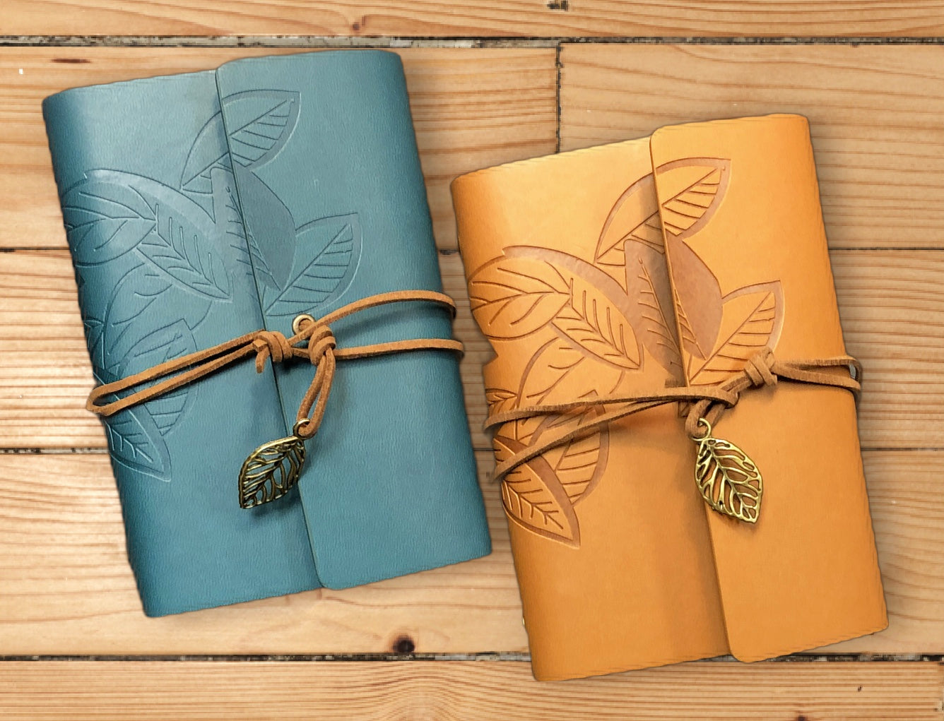 Vintage Leaf Notebook