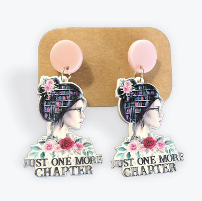 Just One More Chapter --Earrings