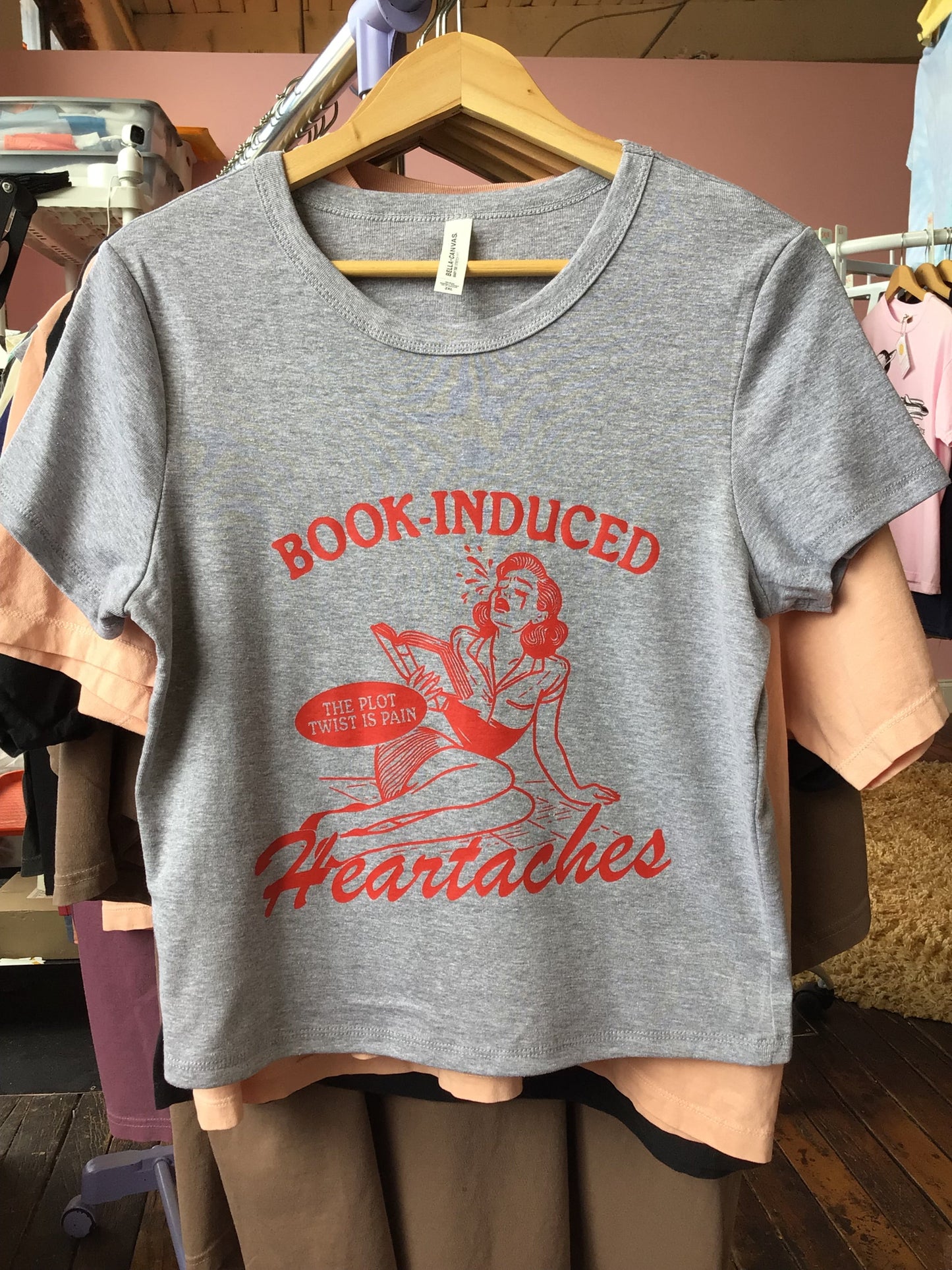 “Book-Induced Heartaches” Shirt