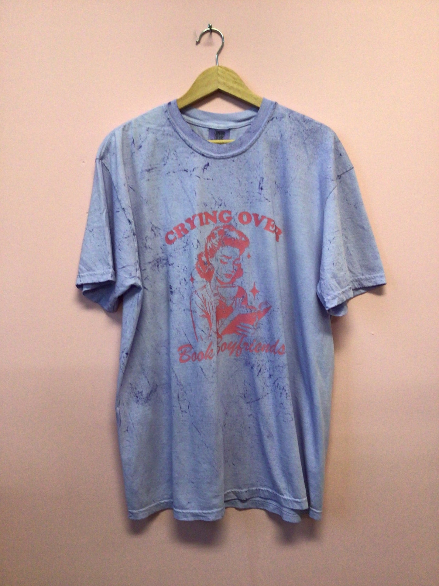 Crying Over Book Boyfriends T-Shirt