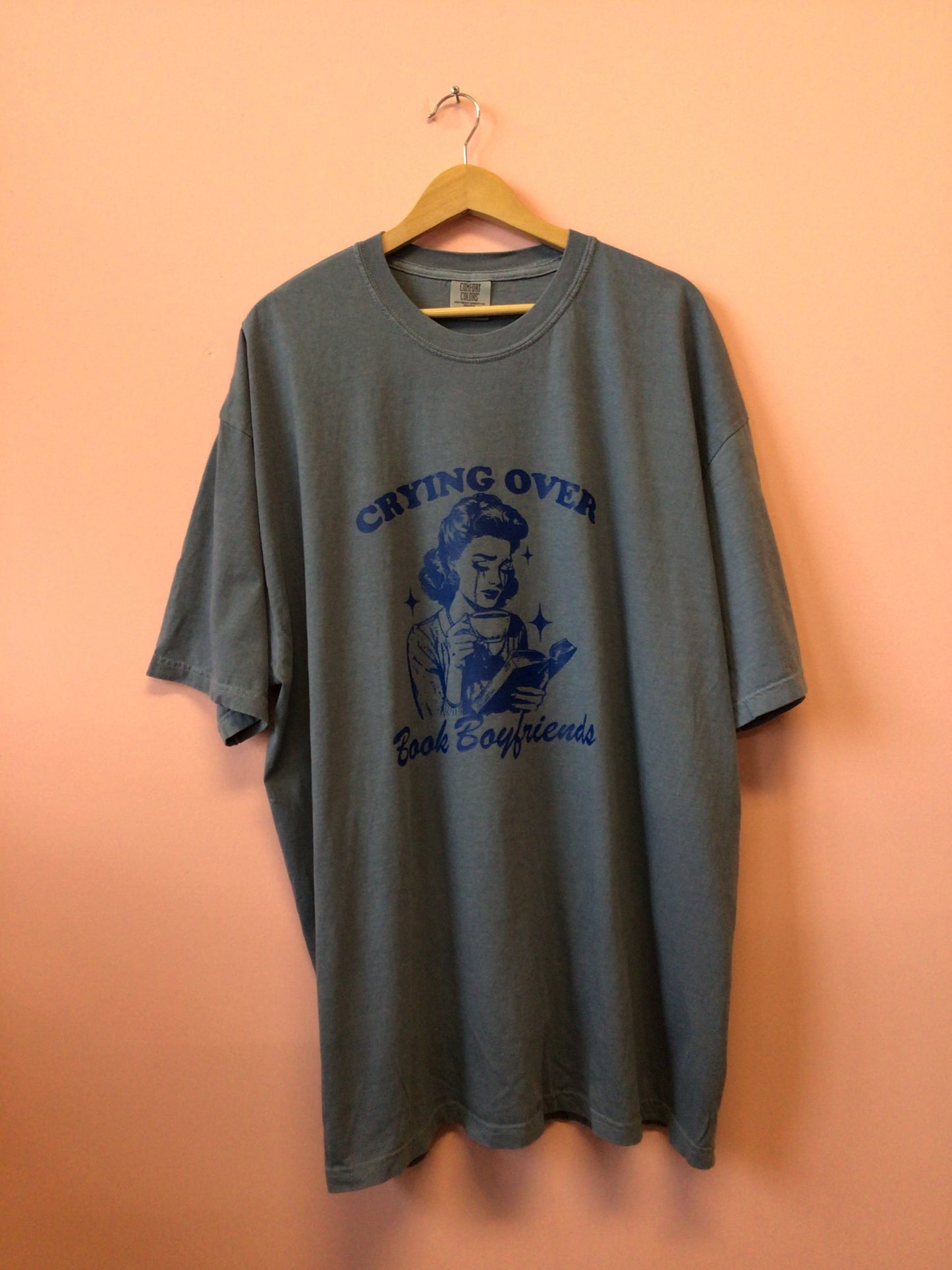 Crying Over Book Boyfriends T-Shirt