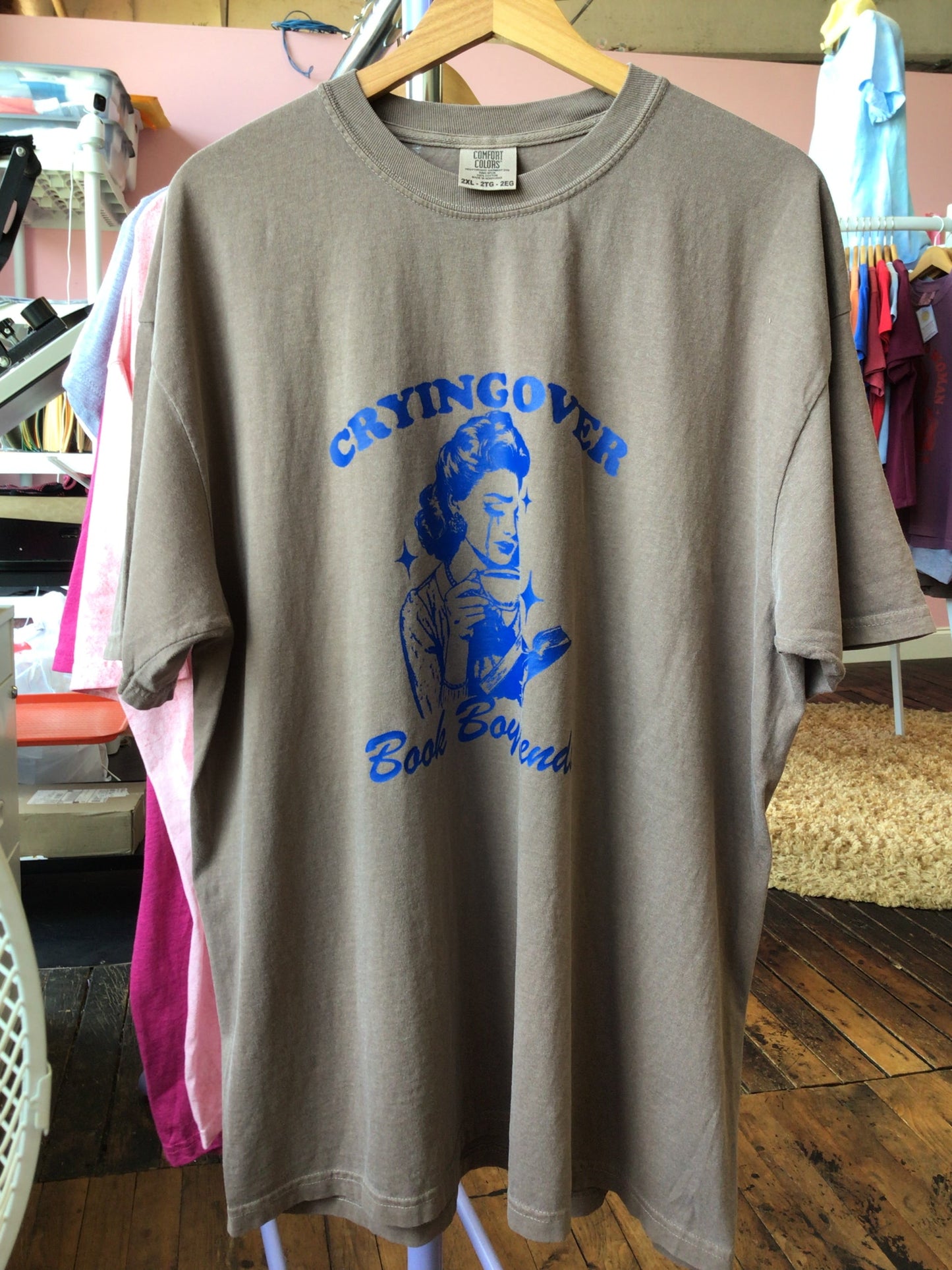 Crying Over Book Boyfriends T-Shirt