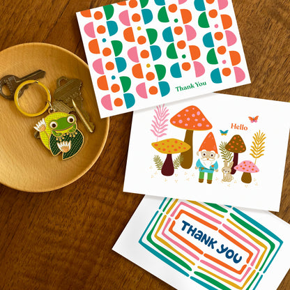 Mod Dots Thank You Card