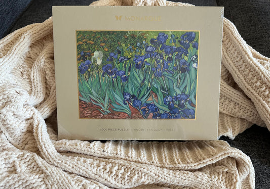 Vincent Van Gogh Irises 1,000 Piece Puzzle