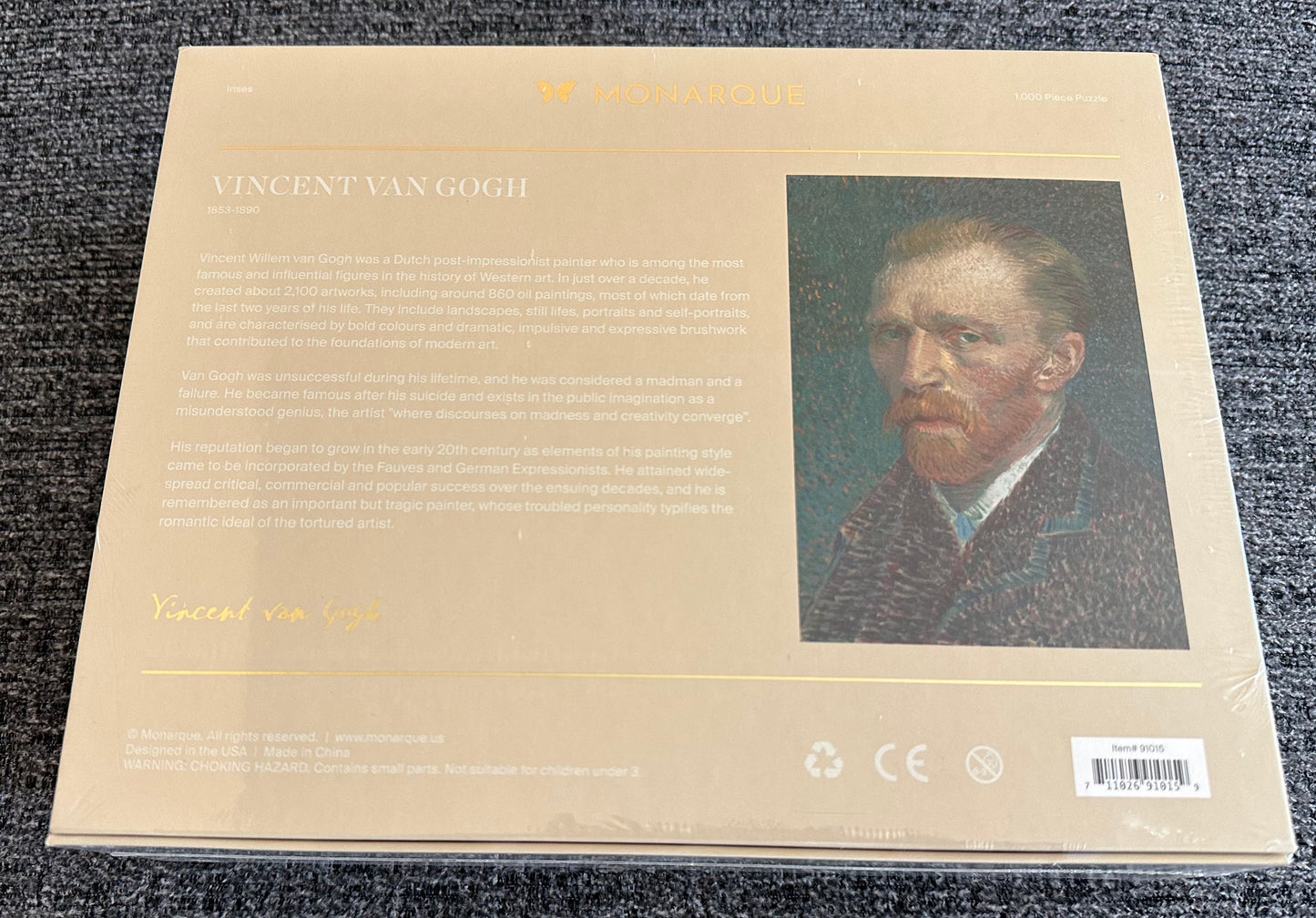 Vincent Van Gogh Irises 1,000 Piece Puzzle