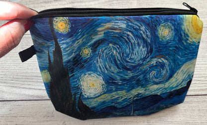 Van Gogh Starry Night Makeup Bag and Wallets