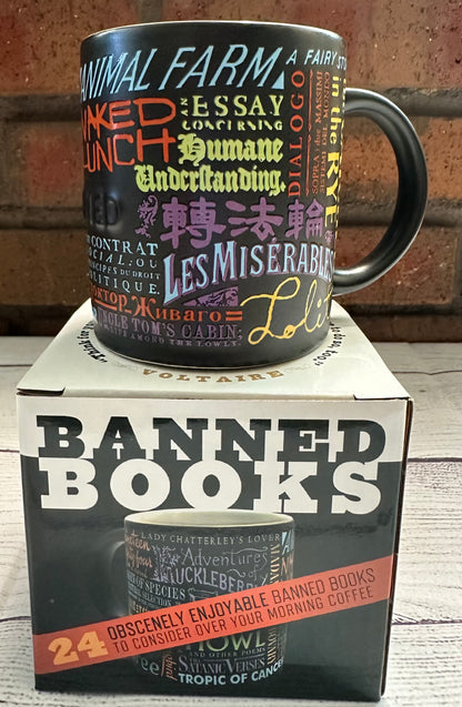 Banned Books Mug