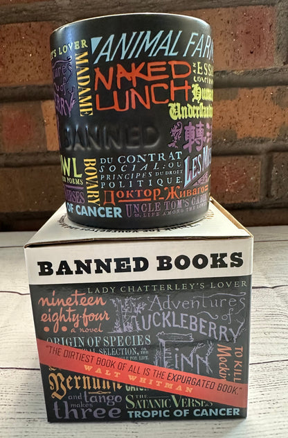 Banned Books Mug