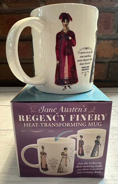 Jane Austen's Regency Finery Heat-Transforming Mug