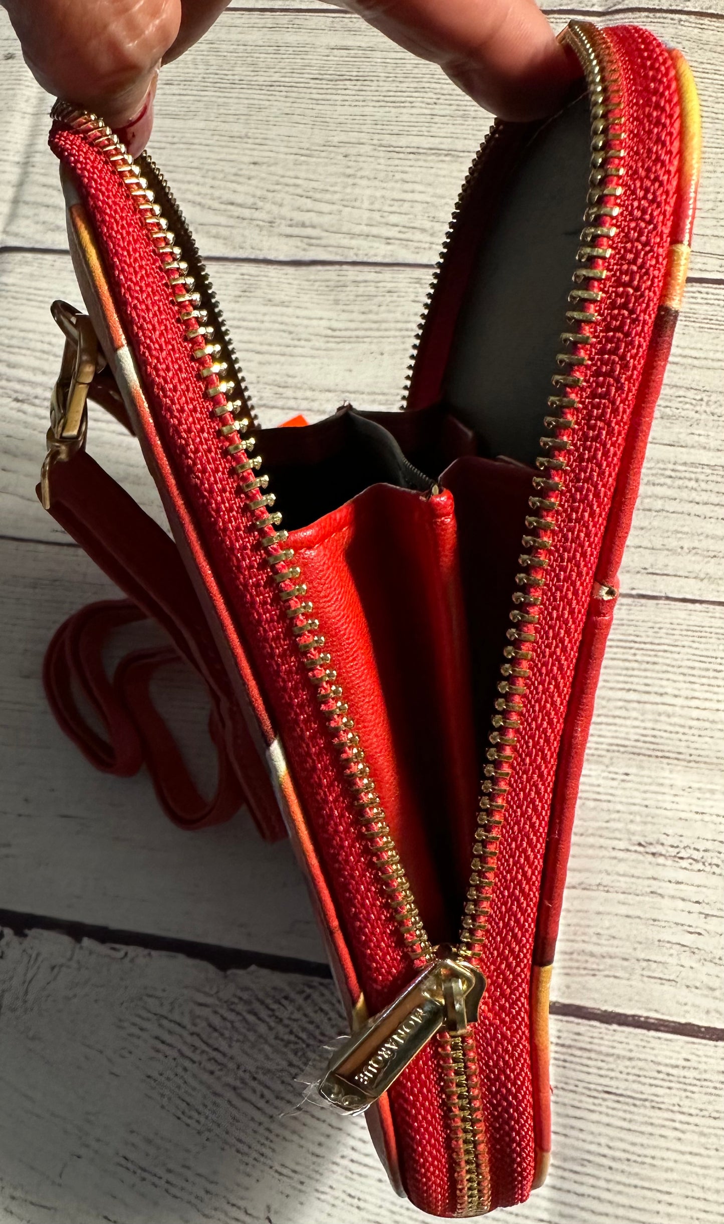 Georgia O'Keeffe Red Canna Crossbody Purse