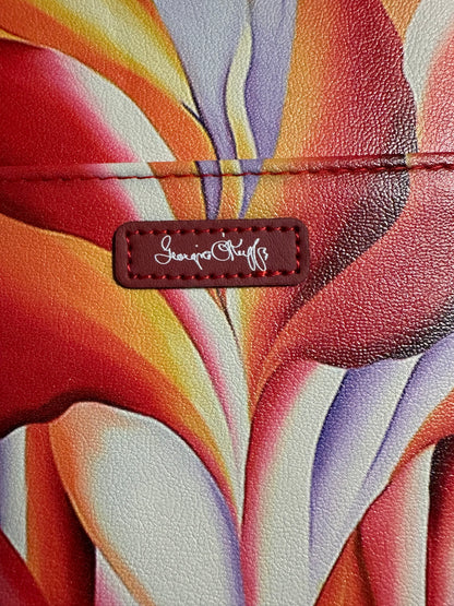 Georgia O'Keeffe Red Canna Crossbody Purse