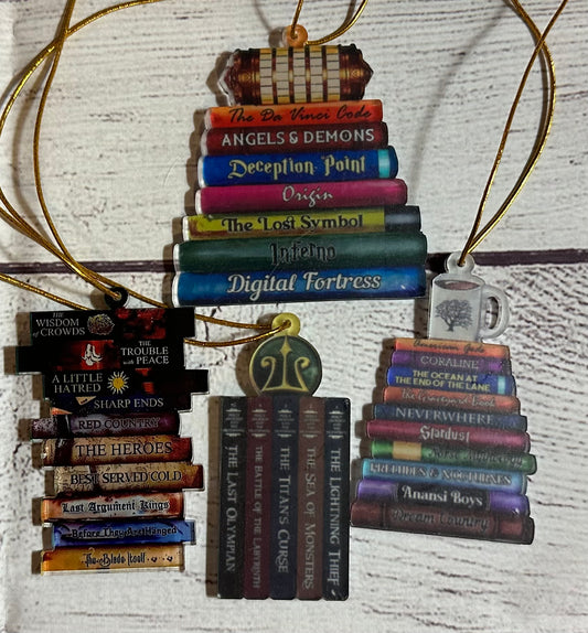Book Lovers Tree Ornaments