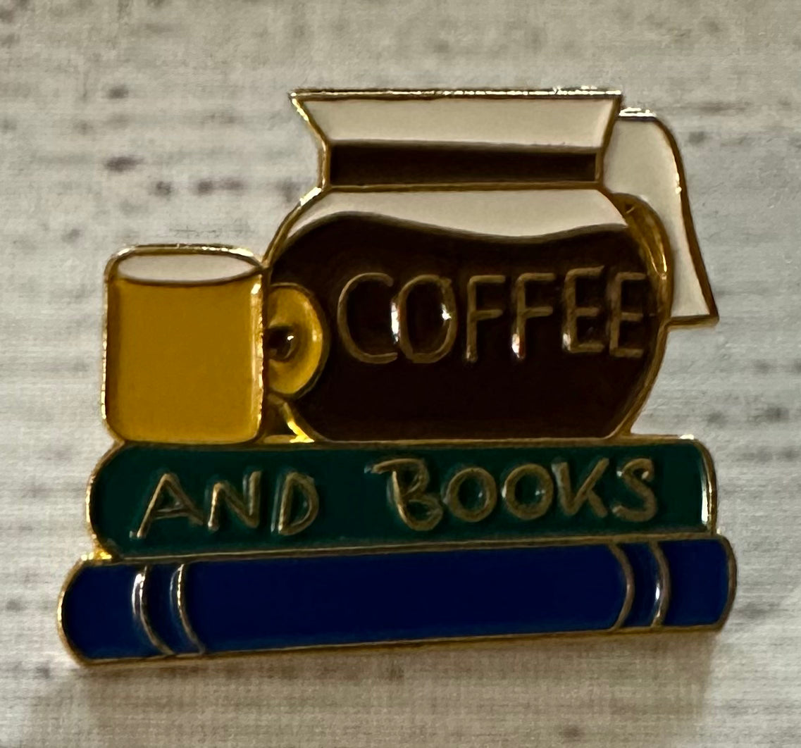 Enamel Book Themed Pins (1-inch)