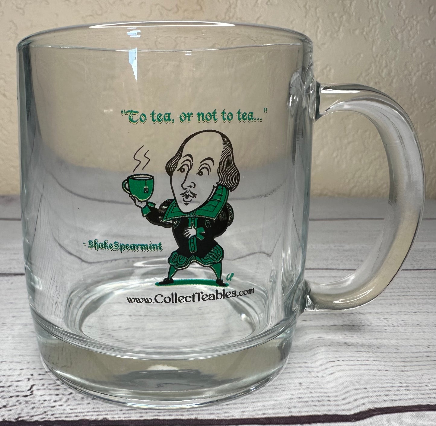 ShakesSpearmint (Shakespeare) (Glass Mug)